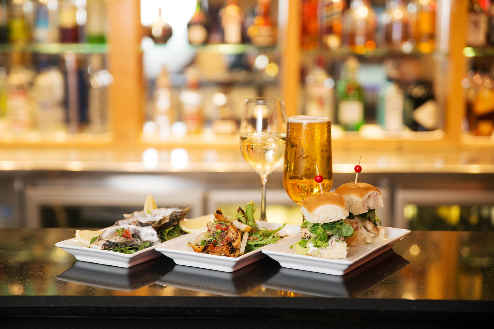 Bar food menu
