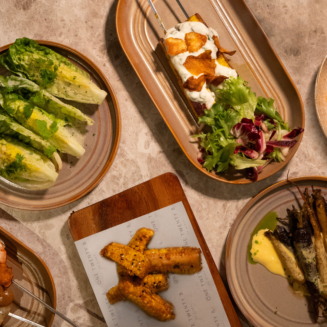 Savour fresh flavours at the One Twenty 8 Restaurant